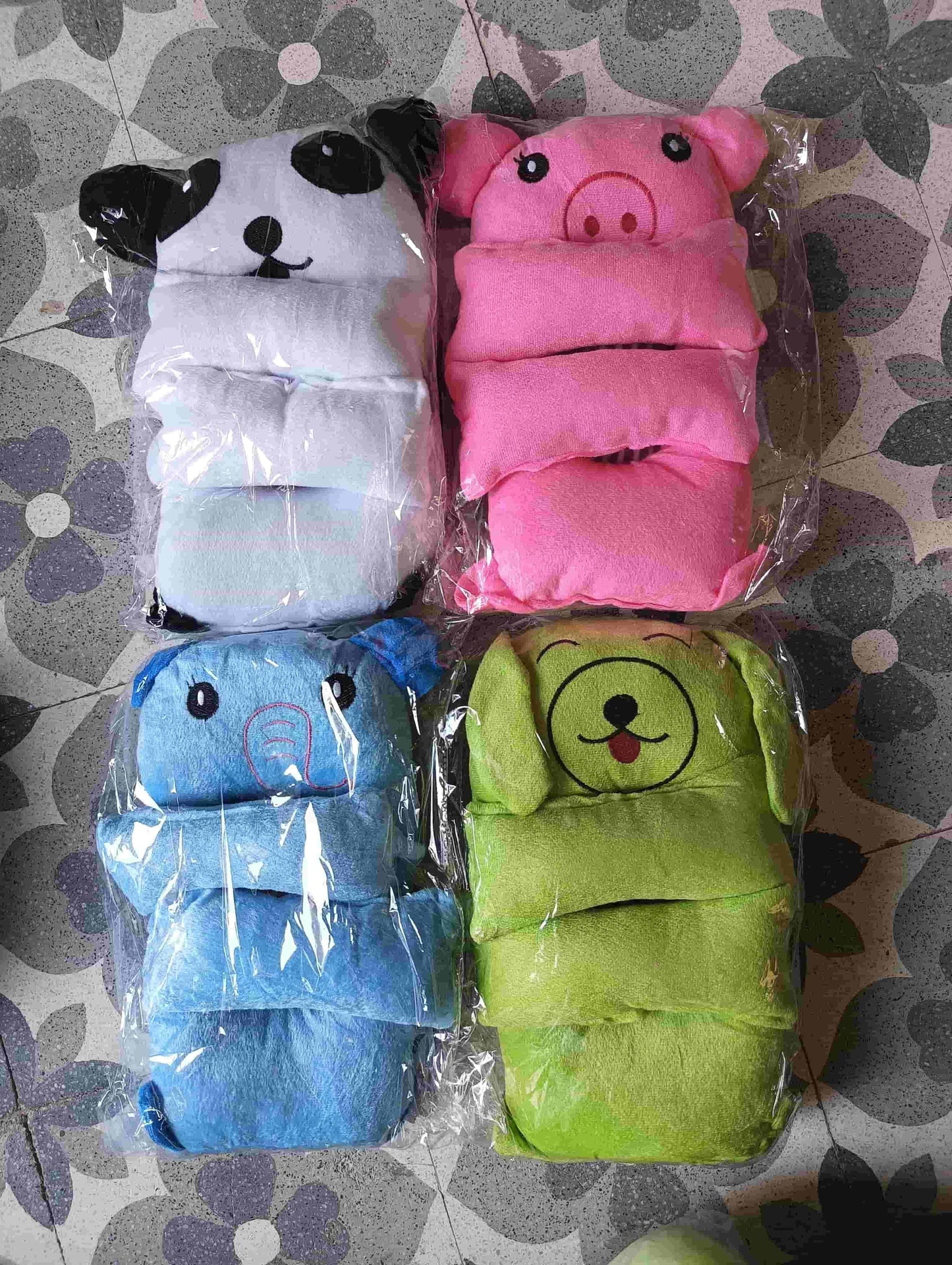 Baby Head Support Pillow - Assorted Colour